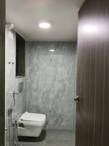 Common Bathroom Image of 650 Sq.ft 1 BHK Apartment / Flat for sale in Balaji Kanha, Thakurli Thane for Rs. 4800000