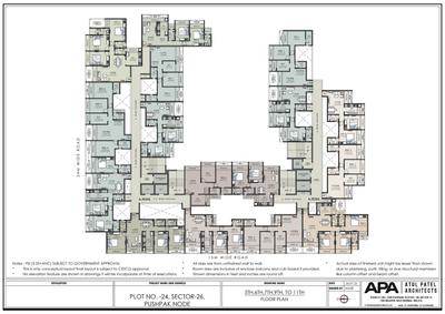 Image of 1200 Sq.ft 2 BHK Apartment / Flat for sale in Pristine Bhaveshwar Phoenix, Ulwe, Navi Mumbai for Rs. 10000000