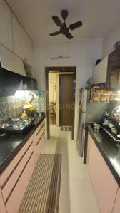 Kitchen Image of 446 Sq.ft 1 BHK Apartment / Flat for sale in Lodha Amara, Kolshet Thane for Rs. 8250000