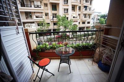 Balcony Image of 1450 Sq.ft 3 BHK Apartment / Flat for sale in Mahalunge Pune for Rs. 21000000