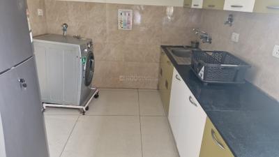 Kitchen Image of 1600 Sq.ft 3 BHK Apartment / Flat for rent in Sholinganallur Chennai for Rs. 40000