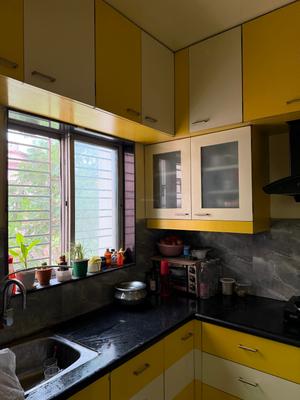 Kitchen Image of 830 Sq.ft 2 BHK Apartment / Flat for sale in DC Paul Subarna Bhoomi, Kamardanga Kolkata for Rs. 5600000