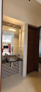 Kitchen Image of 1000 Sq.ft 2 BHK Apartment / Flat for rent in Abhiditya Shanti Niketan, Hadapsar Pune for Rs. 34000
