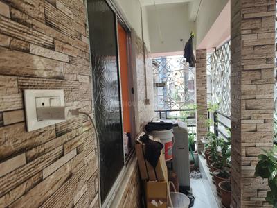 Balcony Image of 980 Sq.ft 2 BHK Apartment / Flat for sale in Keshtopur Kolkata for Rs. 3900000
