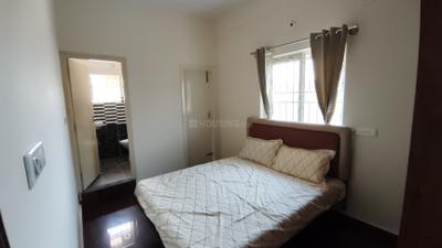 Bedroom Image of 650 Sq.ft 1 BHK Builder Floor for rent in Mahadevapura Bengaluru for Rs. 27399