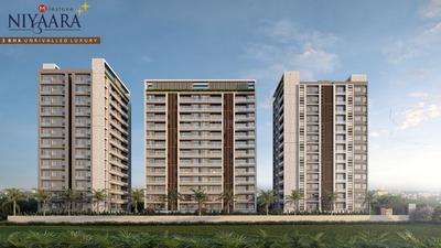 Image of 2544 Sq.ft 3 BHK Apartment / Flat for sale in Vesu, Surat for Rs. 16200000