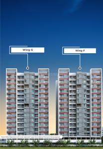 Image of 825 Sq.ft 2 BHK Apartment / Flat for sale in Kolte Patil Equa Wing F And G, Wagholi, Pune for Rs. 6300000