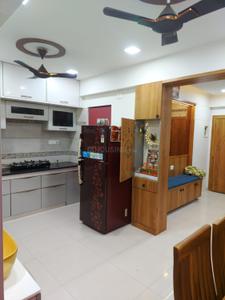 Kitchen Image of 1485 Sq.ft 3 BHK Apartment / Flat for sale in South Bopal Ahmedabad for Rs. 9800000