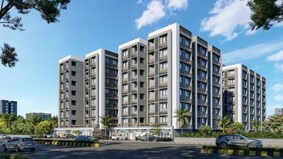 Image of 810 Sq.ft 1 BHK Apartment / Flat for sale in Raghuvir Aryaman Residency by Raghuvir Infra Ahmedabad, Narolgam, Ahmedabad for Rs. 2000000