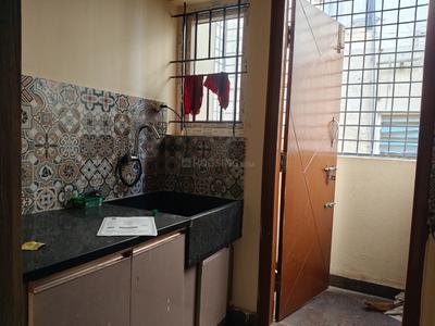 Kitchen Image of 550 Sq.ft 1 BHK Builder Floor for rent in Akshayanagar Bengaluru for Rs. 16000