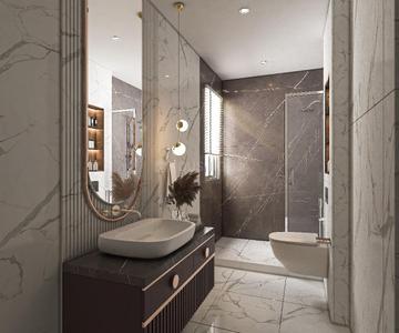 Bathroom Image of 2665 Sq.ft 4 BHK Builder Floor for sale in Laburnum Victory Floors 89, Sector 89 Gurgaon for Rs. 24500000