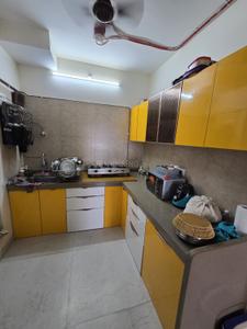 Kitchen Image of 900 Sq.ft 2 BHK Apartment / Flat for rent in Dosti West County Phase 4 Dosti Pine, Thane West Thane for Rs. 36000