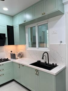 Kitchen Image of 1920 Sq.ft 3 BHK Apartment / Flat for sale in Jayabheri The Nirvana, Gachibowli Hyderabad for Rs. 24900000