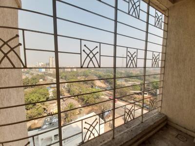 Balcony Image of 850 Sq.ft 1 BHK Apartment / Flat for sale in Arihant Aarohi, Shilgaon Thane for Rs. 4400000