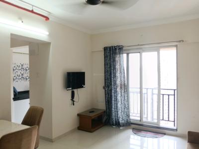 Living Room Image of 589 Sq.ft 1 BHK Apartment / Flat for rent in Raunak Bliss Phase A, Kasarvadavali Thane for Rs. 26869