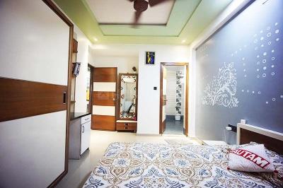 Bedroom Image of 1575 Sq.ft 2 BHK Apartment / Flat for sale in Nikol Ahmedabad for Rs. 7000000