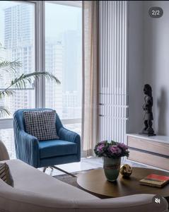 Hall Image of 1200 Sq.ft 2 BHK Apartment / Flat for sale in Indiabulls Blu, Worli Mumbai for Rs. 80000000