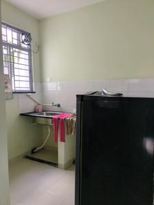Kitchen Image of 480 Sq.ft 1 BHK Apartment / Flat for sale in Shapoorji Pallonji Shukhobrishti Spriha Phase 9, New Town Kolkata for Rs. 2750000
