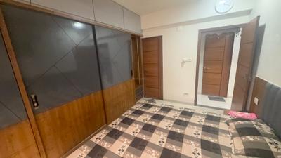 Bedroom Image of 1300 Sq.ft 2 BHK Apartment / Flat for sale in Yogeshwar Karnavati Paradise, New Maninagar Ahmedabad for Rs. 5300000