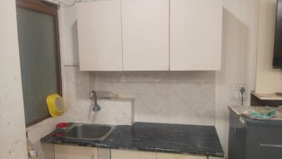 Kitchen Image of 300 Sq.ft 1 RK Independent House for rent in DLF Garden Estate, Sector 24 Gurgaon for Rs. 15000