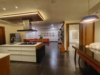 Kitchen Image of 2000 Sq.ft 4 BHK Apartment / Flat for rent in Sunpharma Road Vadodara for Rs. 40000