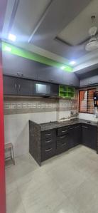 Kitchen Image of 547 Sq.ft 2 BHK Apartment / Flat for sale in Khodiyar Nagar Vadodara for Rs. 3500000