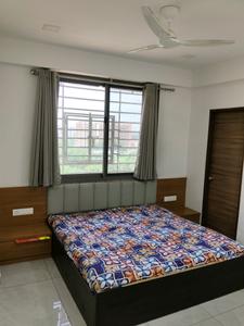 Bedroom Image of 1575 Sq.ft 3 BHK Apartment / Flat for rent in Diwali Blessings, Vaishno Devi Circle Ahmedabad for Rs. 27551