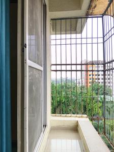 Bedroom One Image of 900 Sq.ft 2 BHK Apartment / Flat for sale in Happy Home Sarvoday Swaroop, Dombivli East Thane for Rs. 6900000