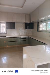Kitchen Image of 2400 Sq.ft 3 BHK Independent House for rent in Sahakara Nagar Bengaluru for Rs. 50000