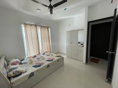 Bedroom Image of 320 Sq.ft 1 RK Apartment / Flat for rent in Nyati Elysia, Kharadi Pune for Rs. 24000
