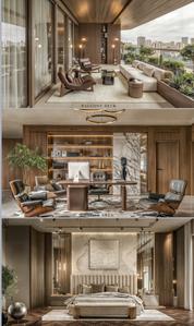 Image of 3000 Sq.ft 3.5 BHK Apartment / Flat for sale in Equinox Embassy Citadel, Worli, Mumbai for Rs. 130000000