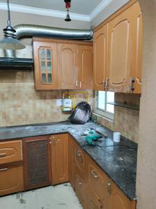 Kitchen Image of 1350 Sq.ft 3 BHK Apartment / Flat for rent in O C S Apartments, Mayur Vihar Phase 1 New Delhi for Rs. 45000