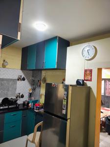 Kitchen Image of 600 Sq.ft 3 BHK Apartment / Flat for sale in Gota Ahmedabad for Rs. 6800000