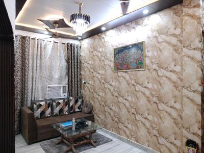 Living Room Image of 405 Sq.ft 1 BHK Apartment / Flat for rent in Mahavir Enclave New Delhi for Rs. 18000