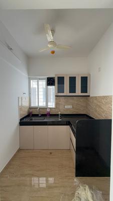 Kitchen Image of 620 Sq.ft 1 BHK Apartment / Flat for rent in VTP Leonara H Building, Mahalunge Pune for Rs. 22000