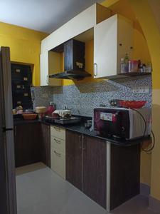Kitchen Image of 1154 Sq.ft 3 BHK Builder Floor for sale in Rupkatha Apartment, Kamdahari Kolkata for Rs. 5500000