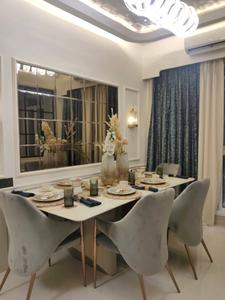 Dining Area Image of 1250 Sq.ft 3 BHK Apartment / Flat for sale in Larkins 315 Rio B, Thane West Thane for Rs. 22500000