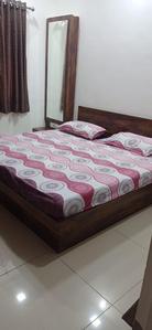 Bedroom Image of 800 Sq.ft 2 BHK Apartment / Flat for rent in Vadsar Vadodara for Rs. 19000