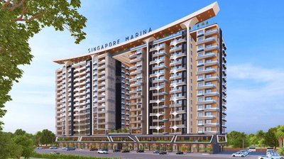 Image of 2113 Sq.ft 4 BHK Apartment / Flat for sale in Mahalakshmi Nagar, Indore for Rs. 22665000