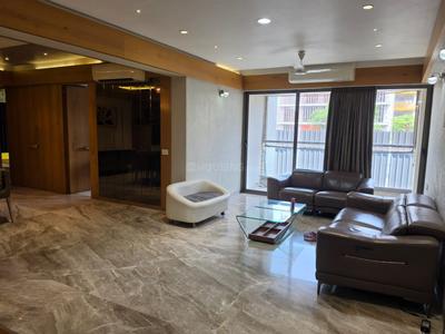 Living Room Image of 2700 Sq.ft 4 BHK Apartment / Flat for rent in Bodakdev Ahmedabad for Rs. 100000