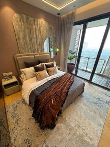 Bedroom Image of 1150 Sq.ft 2 BHK Apartment / Flat for sale in Lodha New Cuffe Parade, Sion Mumbai for Rs. 34000000
