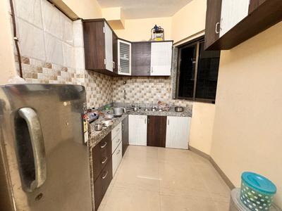 Kitchen Image of 675 Sq.ft 1 BHK Apartment / Flat for sale in Mahavir Plaza, Airoli Navi Mumbai for Rs. 10500000