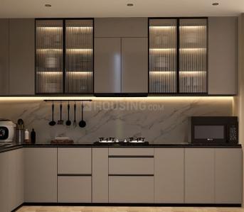 Kitchen Image of 1300 Sq.ft 3 BHK Apartment / Flat for sale in Rustomjee Crown, Prabhadevi Mumbai for Rs. 85000000