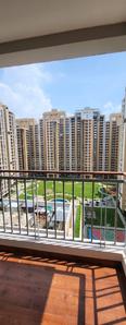 Balcony Image of 1375 Sq.ft 3 BHK Apartment / Flat for rent in Rishita Manhattan, Gomti Nagar Extension Lucknow for Rs. 45000