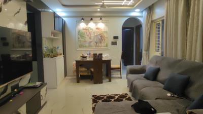 Living Room Image of 1050 Sq.ft 2.5 BHK Apartment / Flat for sale in Krishna Aeropolis Phase II, Lohegaon Pune for Rs. 9500000