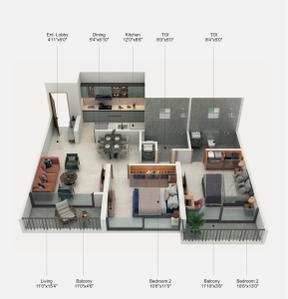 2 BHK Flat