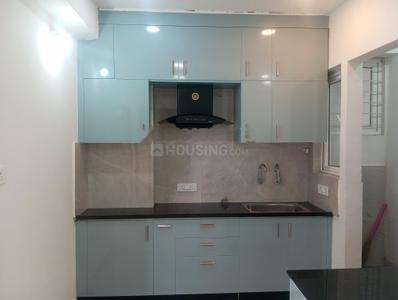 Kitchen Image of 1200 Sq.ft 2 BHK Apartment / Flat for rent in Shubham Residency Block C &amp; D, Rhoda Mistri Nagar Hyderabad for Rs. 35000