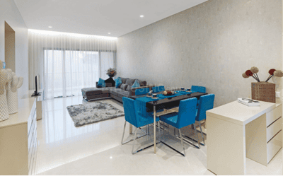 Image of 1553 Sq.ft 3 BHK Apartment / Flat for sale in Hinjawadi Building C1 Eon Homes, Hinjawadi Phase 2, Pune for Rs. 19008000
