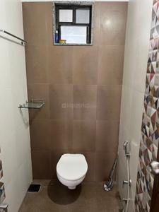 Bathroom Image of 1290 Sq.ft 2 BHK Apartment / Flat for rent in Sangini Sakar, Jahangir Pura Surat for Rs. 17000