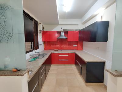 Kitchen Image of 1800 Sq.ft 3 BHK Builder Floor for sale in Karkardooma New Delhi for Rs. 31500000